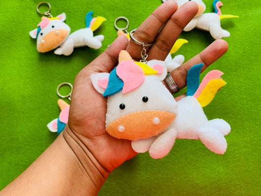Unicorn key chain, keychains for girls, Unicorn theme keychains, Unicorn ornament, kids as gifts