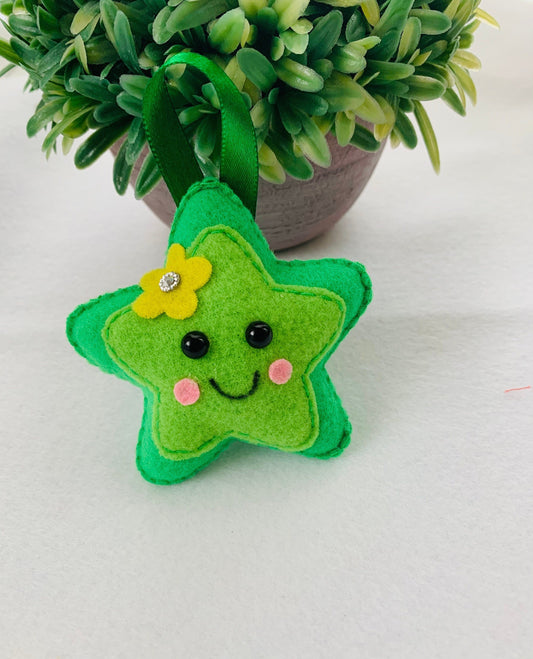 Star ornament, star keychain