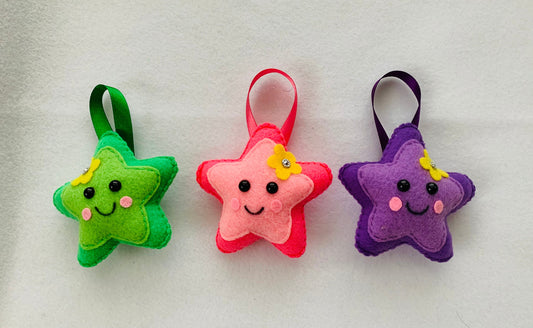 Star ornament, star keychain