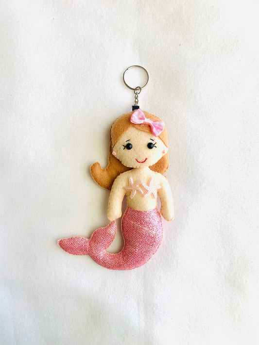 Mermaid keychains, mermaid toys, mermaid ornament