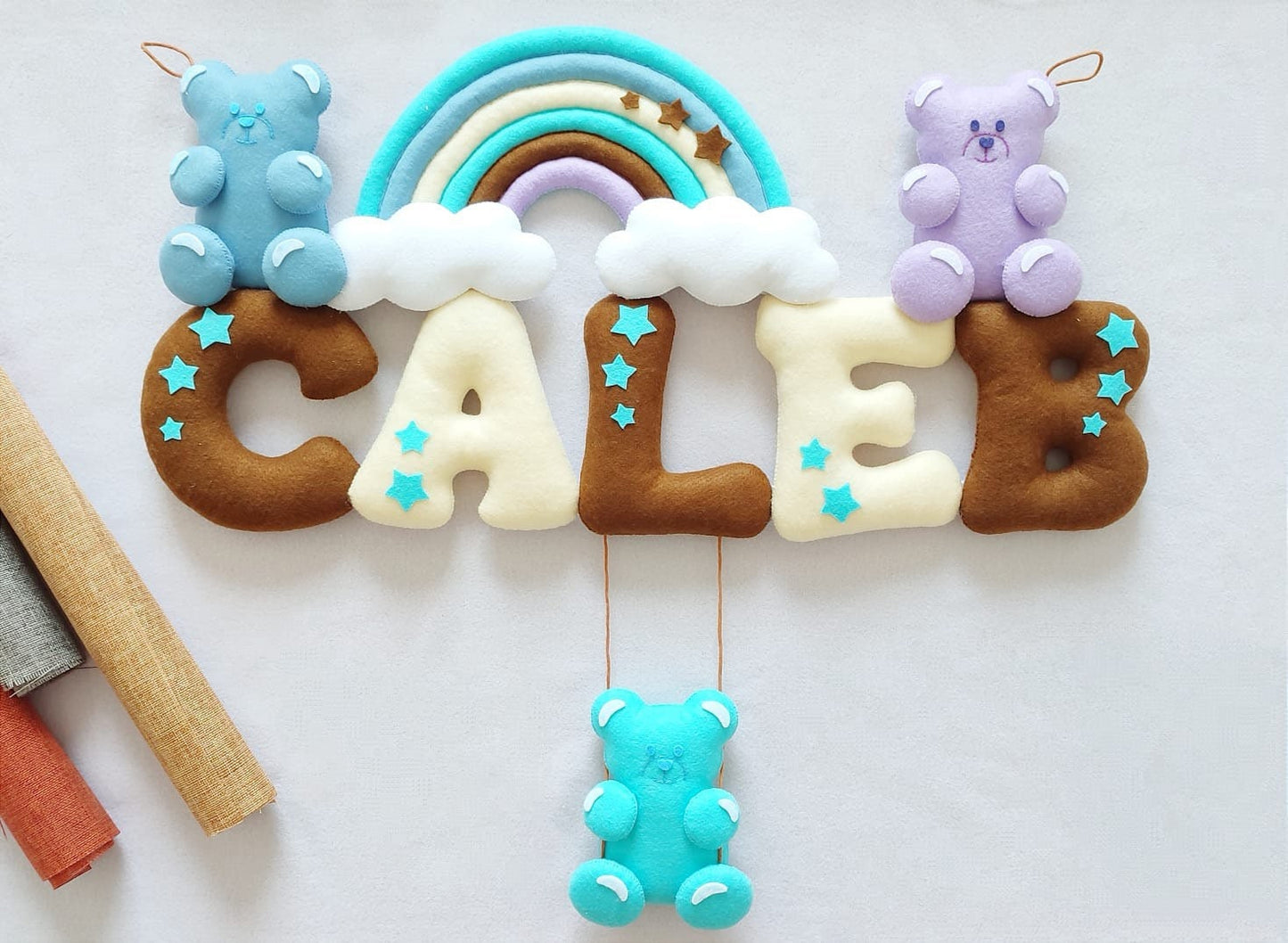 Custom Personalized banner/ name garlands for kids