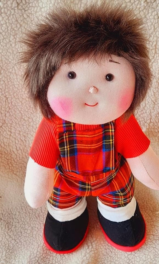 Personalized Cuddle Time Rag Dolls can sit and stand- cloth dolls -Soft Doll For Kids - Custom Baby Doll, Baby Shower Gift