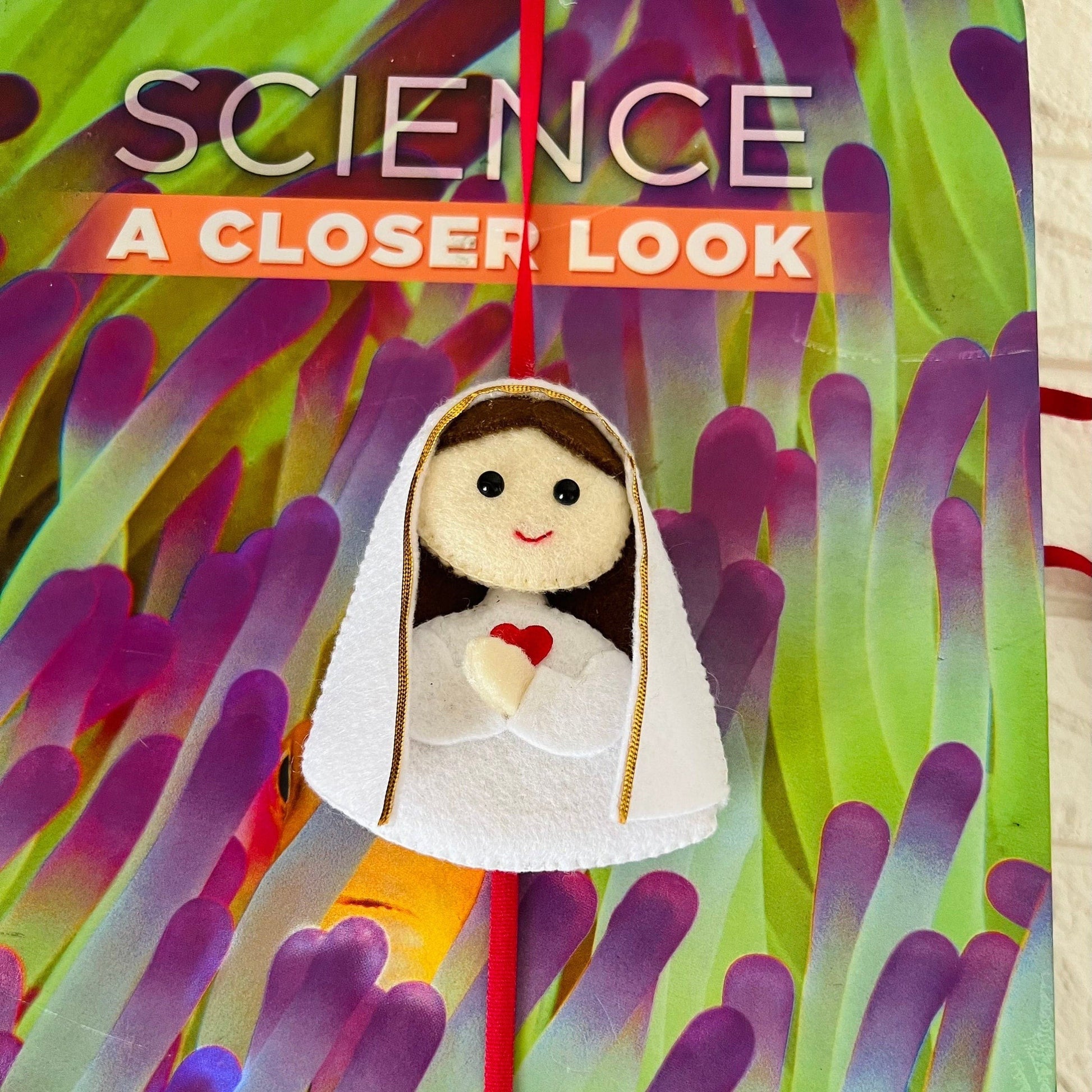 St Mary Bookmark, Religious Bible Study Gift for her - Catholic