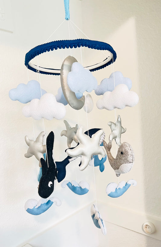 Ocean theme nursery mobile