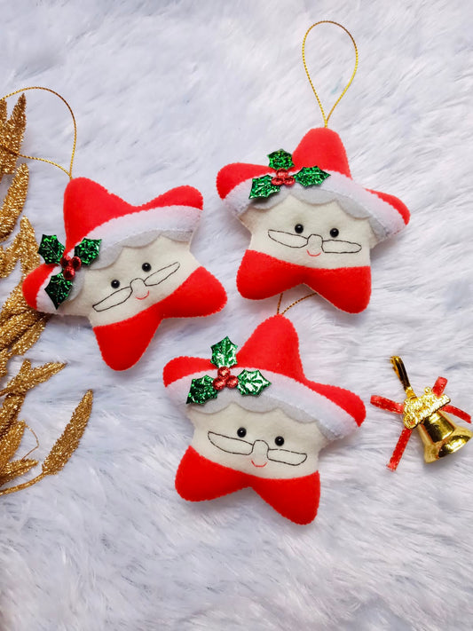 Mrs.Claus Star ornament