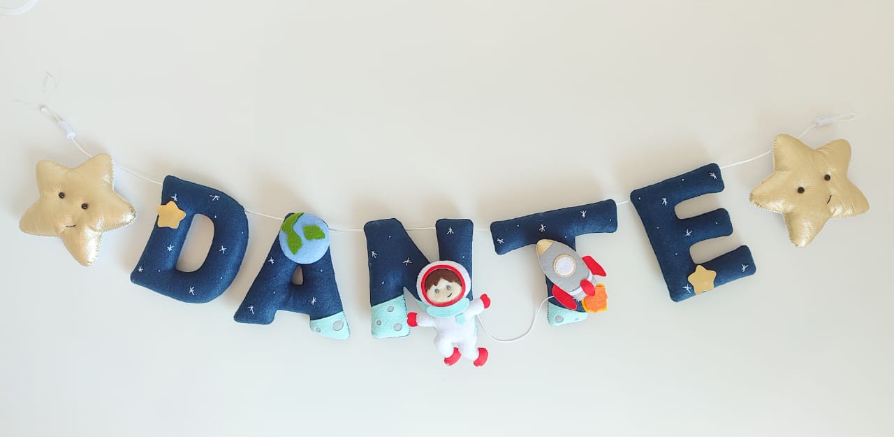 Custom Personalized banner/ name garlands for kids