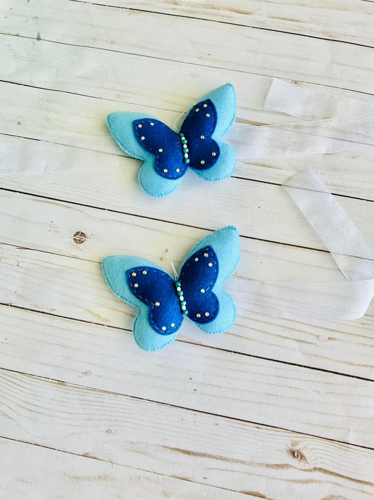 Butterfly curtain Tiebacks