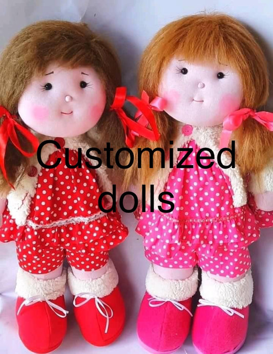 Customized Rag dolls