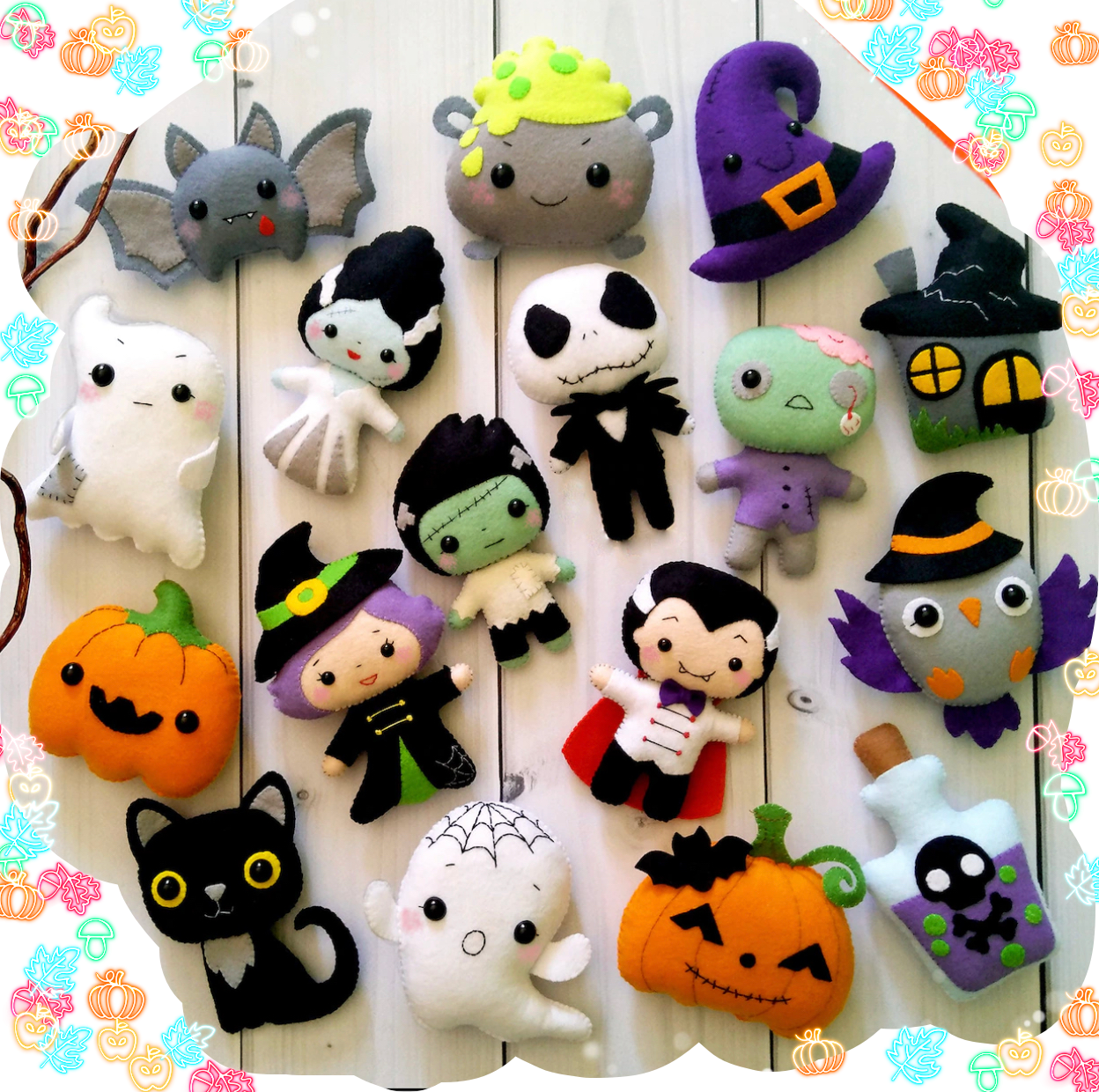 Halloween ornaments