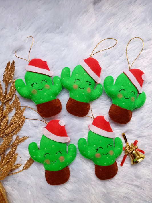 Christmas cactus ornaments