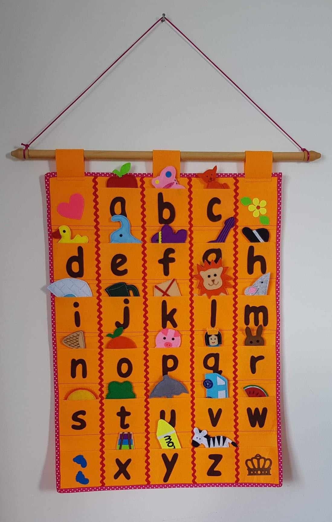 Kids Alpahabet pocket chart