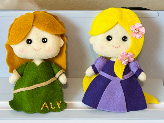 Personalized princess dolls