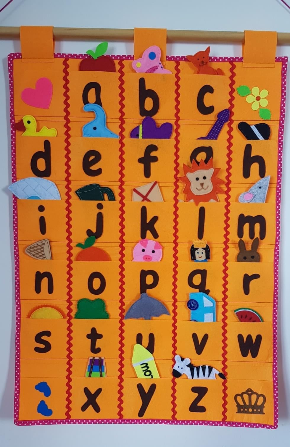 Kids Alpahabet pocket chart