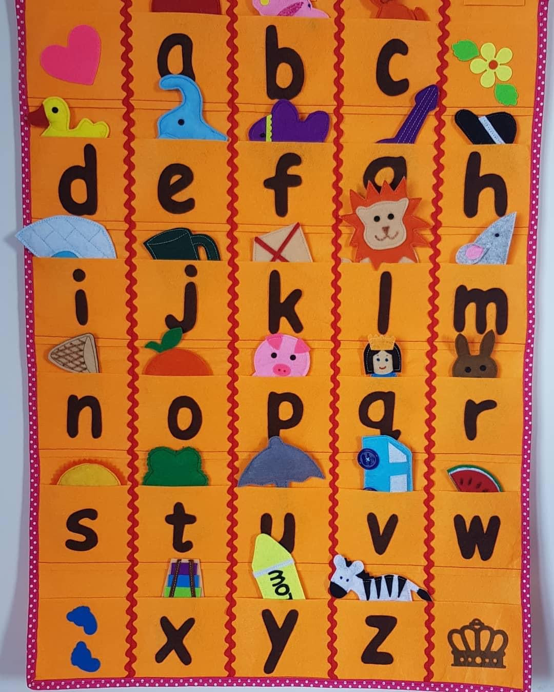 Kids Alpahabet pocket chart