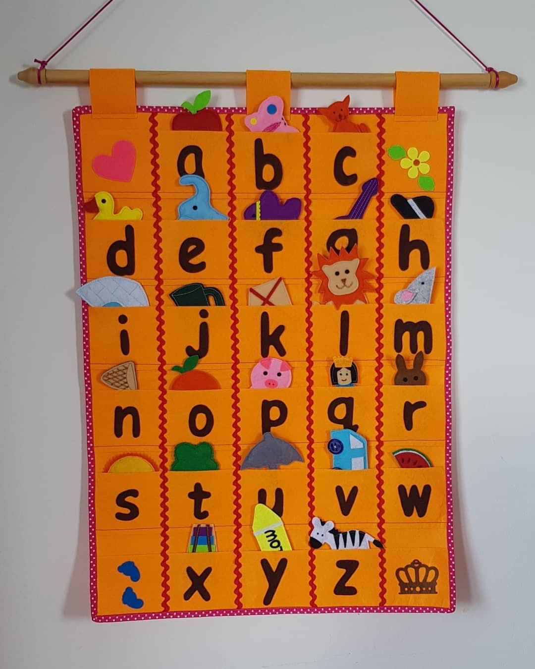 Kids Alpahabet pocket chart