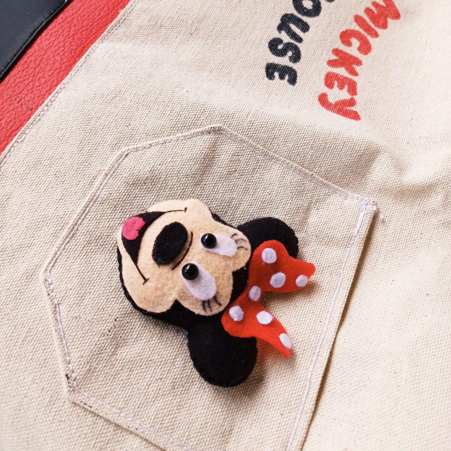 Kid’s shoulder bag ( Minnie Mouse )